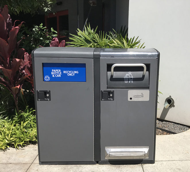 Solar-Powered Trash Cans Helping Hawaii's Environment
